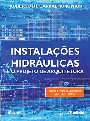 cover image of Instalações hidráulicas e o projeto de arquitetura